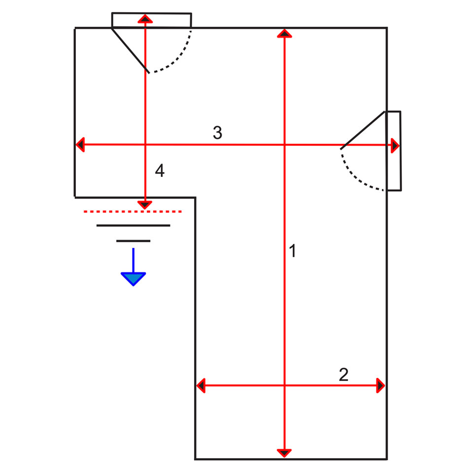 Blueprints of a landing