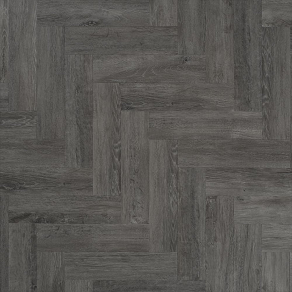 LVT flooring in colour charred oak