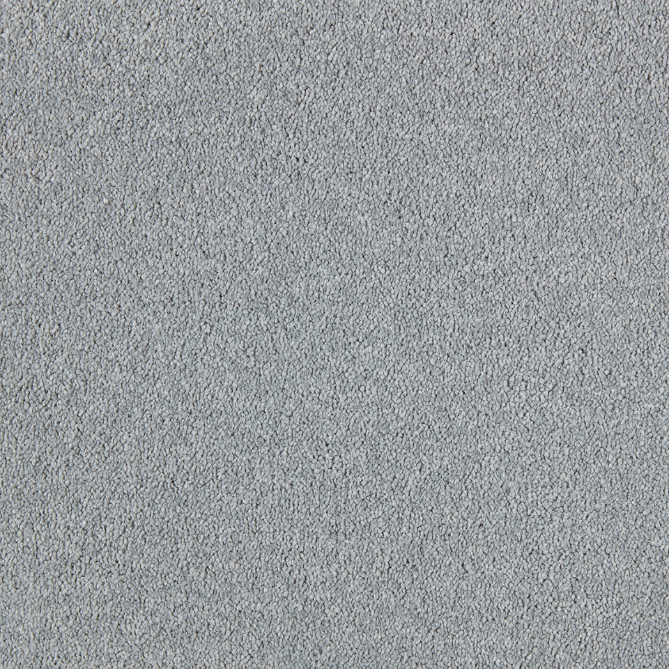 Soft distinction twist saxony carpet in colour Silver